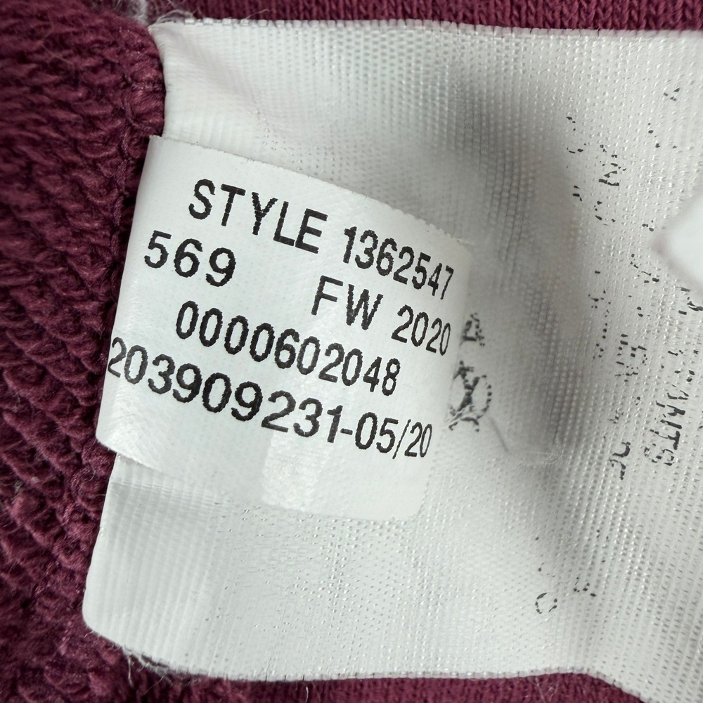 Under Armour Project Rock Hoodie Mens LG Maroon Burgundy Short Sleeve Pocket - Picture 9 of 11
